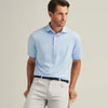 Peter Millar Hales Performance Polo Shirt - Cottage Blue*