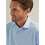 Peter Millar Hales Performance Polo Shirt - Cottage Blue*