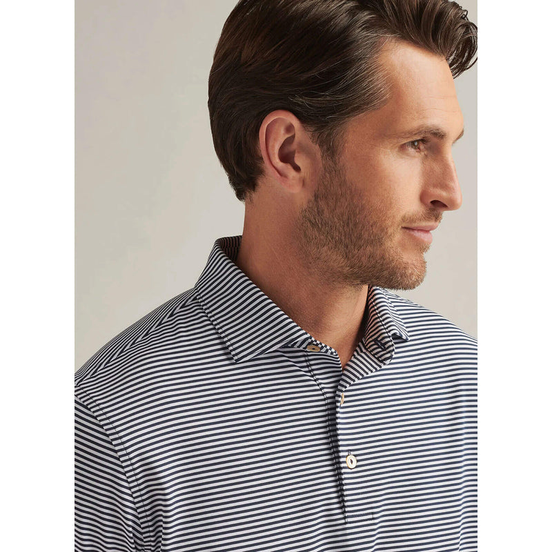 Peter Millar Hales Performance Polo Shirt - Navy*