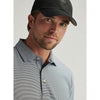 Peter Millar Jubilee Stripe Stretch Jersey Polo Shirt - Black*