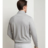 Peter Millar Perth Mélange Performance 1/4 Zip Sweater - Gale Grey*