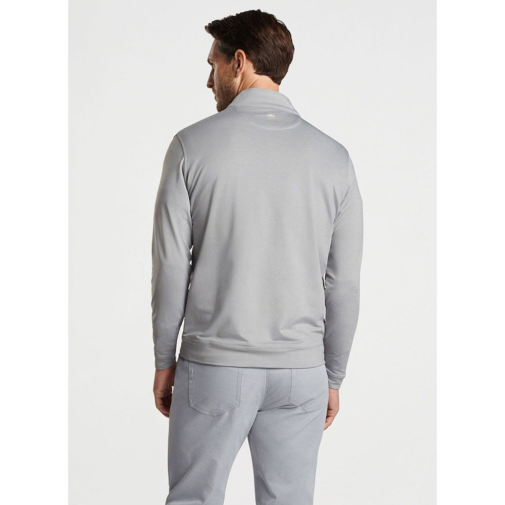 Peter Millar Perth Mélange Performance 1/4 Zip Sweater in