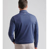 Peter Millar Perth Mélange Performance 1/4 Sweater - Navy*