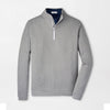 Peter Millar Perth Mélange Performance 1/4 Sweater - Smoke*