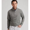 Peter Millar Perth Mélange Performance 1/4 Sweater - Smoke*