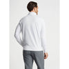 Peter Millar Perth Stretch Loop Terry 1/4 Zip Sweater - White*