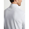 Peter Millar Perth Stretch Loop Terry 1/4 Zip Sweater - White*