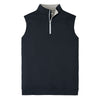 Peter Millar Galway Performance Quarter-Zip Vest - Black*