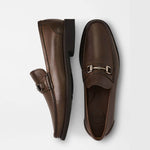 Peter Millar Crown Leather Bit Loafer - Brown*