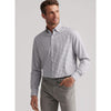 Peter Millar Men's Hanford Performance Twill Sport Shirt - Black*