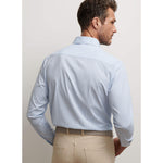 Peter Millar Men's Hanford Performance Twill Sport Shirt - Cottage Blue*