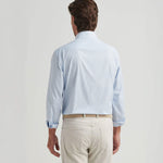 Peter Millar Hanford Performance Twill Classic Fit Sport Shirt - Cottage Blue