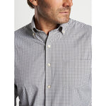 Peter Millar Hanford Performance Twill Classic Fit Sport Shirt - Black*