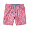 Peter Millar 7-Inch Shoots And Flowers Swim Trunks - Passion Fruit