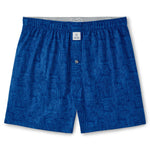 Peter Millar Pm Maze Performance Boxers - Sport Navy