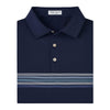 Peter Millar Men's Archer Performance Jersey Polo Shirt - Navy