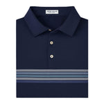 Peter Millar Men's Archer Performance Jersey Polo Shirt - Navy