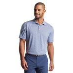 Peter Millar Fairmont Performance Jersey Polo Shirt - Sport Navy