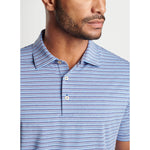 Peter Millar Fairmont Performance Jersey Polo Shirt - Sport Navy