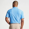 Peter Millar Spokes Performance Mesh Polo Shirt - Liberty Blue