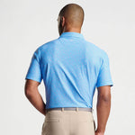 Peter Millar Spokes Performance Mesh Polo Shirt - Liberty Blue