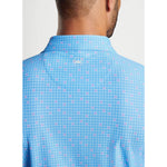 Peter Millar Spokes Performance Mesh Polo Shirt - Liberty Blue