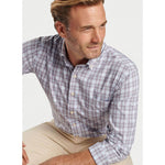 Peter Millar Watson Performance Poplin Sport Shirt - Galaxy