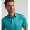 Peter Millar Men's Day Of The Dead Performance Jersey Polo Shirt - Meadow