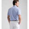 Peter Millar Men's Taza Geo Performance Mesh Polo Shirt - Evening Tide