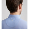 Peter Millar Men's Taza Geo Performance Mesh Polo Shirt - Evening Tide