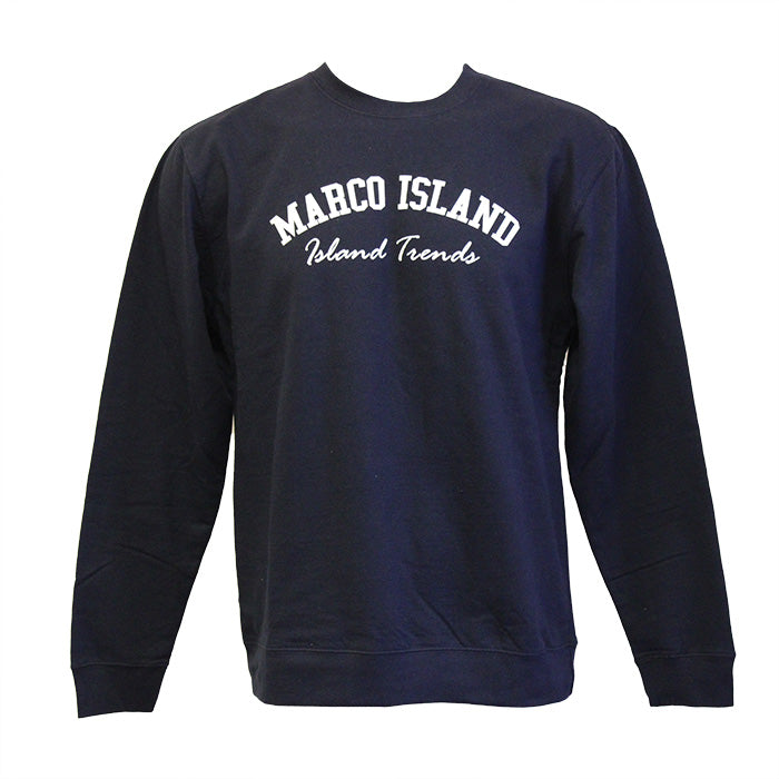 Marco Island - Island Trends Crew Neck Sweater - Navy