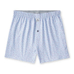 Peter Millar Dazed And Transfused Performance Boxers - White/Lavender Fog