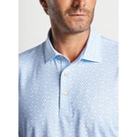 Peter Millar Corkscrew Performance Jersey Polo Shirt - White