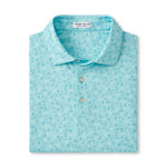 Peter Millar Show Me The Way Performance Jersey Polo Shirt - Cabana Blue