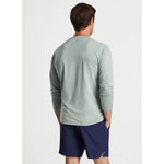 Peter Millar Aurora Performance Long-Sleeve T-Shirt - Sage Fog