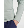 Peter Millar Aurora Performance Long-Sleeve T-Shirt - Sage Fog