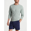 Peter Millar Aurora Performance Long-Sleeve T-Shirt - Sage Fog