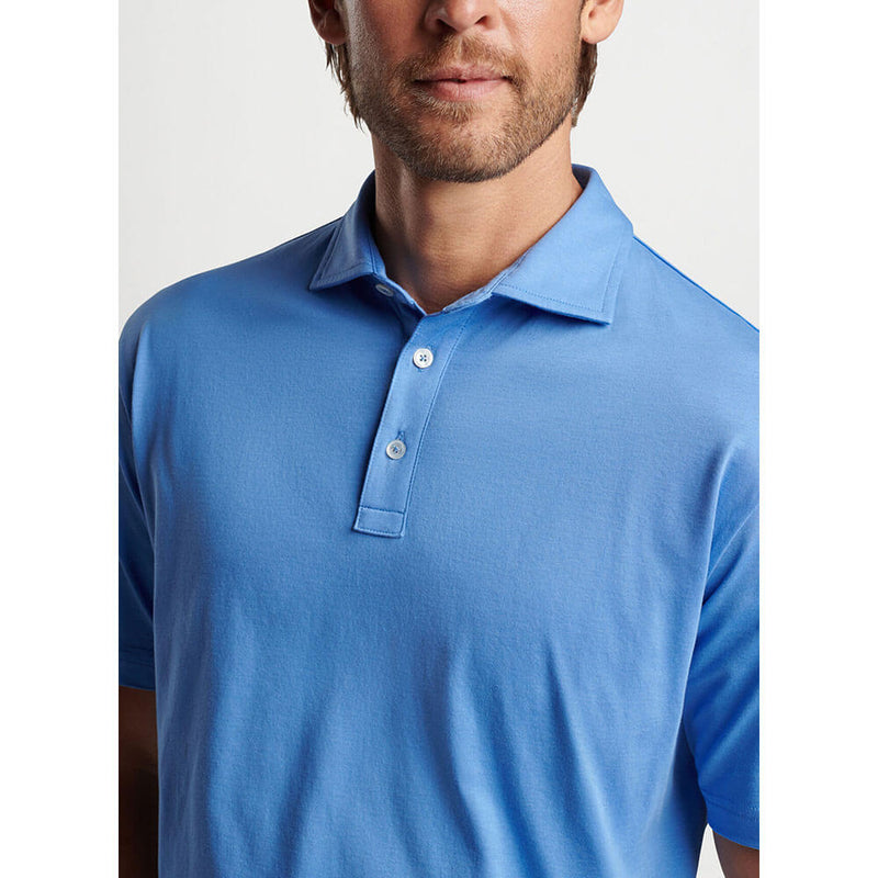 Peter Millar Crown Comfort Cotton Polo Shirt - Maritime