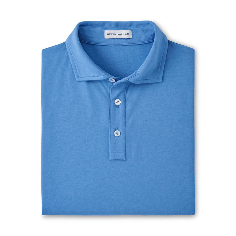 Peter Millar Crown Comfort Cotton Polo Shirt - Maritime