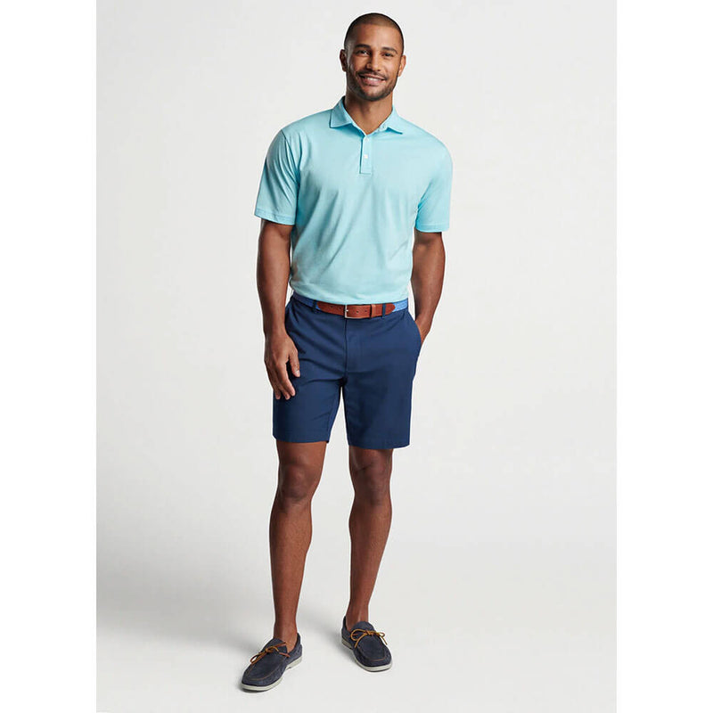 Peter Millar Crown Comfort Cotton Polo Shirt - Mint Blue