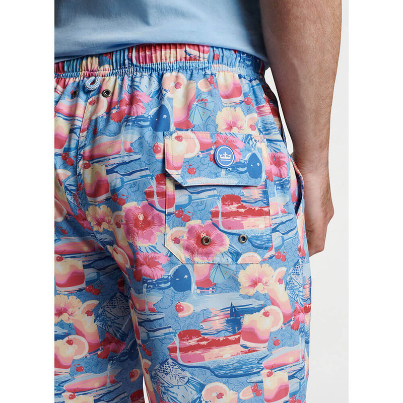 Peter Millar 7-Inch Tequila Sunrise Swim Trunks - Infinity