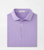 Peter Millar Men's Solid Performance Jersey Polo Shirt - Ultra Violet