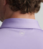 Peter Millar Men's Solid Performance Jersey Polo Shirt - Ultra Violet