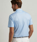 Peter Millar Men's Vega Performance Jersey Polo Shirt - Cottage Blue