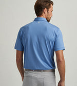 Peter Millar Men's Hales Performance Jersey Polo Shirt - Sailor Blue