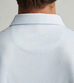 Peter Millar Men's Featherweight Rays For Days - Sean Self Collar Polo Shirt - White
