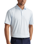 Peter Millar Men's Lacrosse Performance Jersey Polo Shirt - White