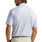 Peter Millar Men's Bright Idea Performance Jersey Polo Shirt - White