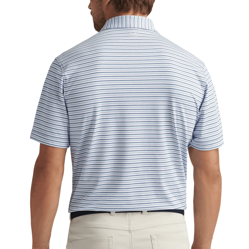 Peter Millar Men's Avent Performance Jersey Polo Shirt - Sport Navy