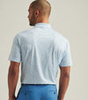 Peter Millar Men's Toga Party Performance Jersey Polo Shirt - White